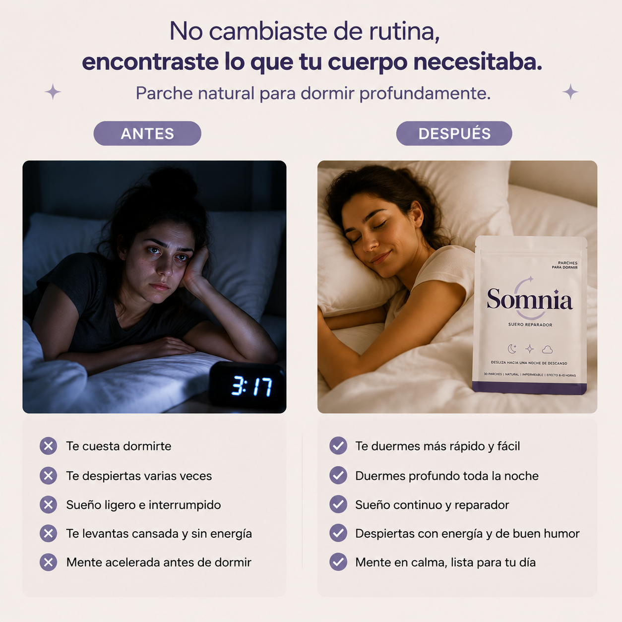 Parches Para Dormir | Favorece un Descanso Profundo
